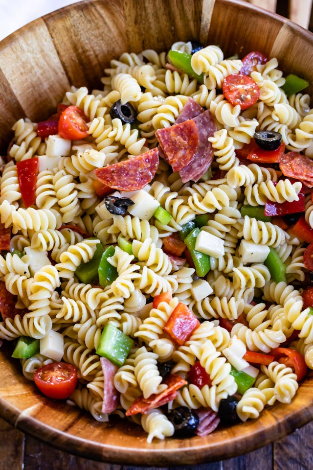 Easy Italian Pasta Salad
 Easy Italian Pasta Salad Recipe Crazy for Crust