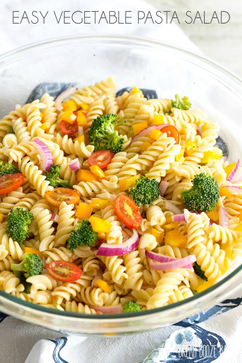 Easy Italian Pasta Salad
 Easy Ve able Pasta Salad with Italian Dressing