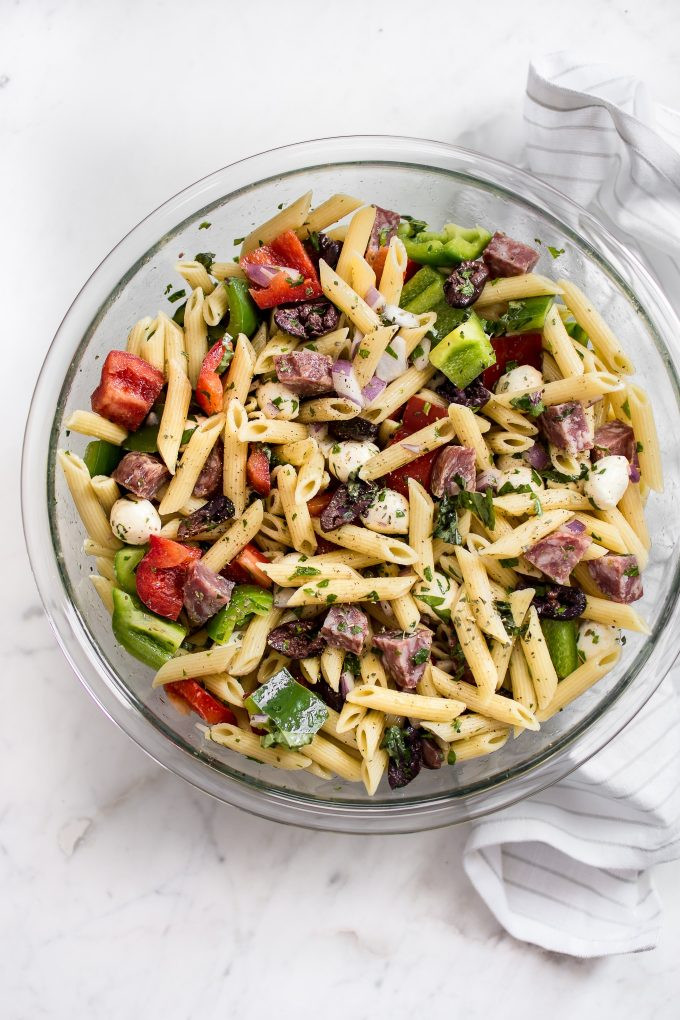 Easy Italian Pasta Salad
 Easy Italian Pasta Salad Recipe • Salt & Lavender