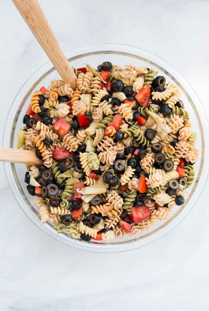 Easy Italian Pasta Salad
 Quick & Easy Italian Pasta Salad Recipe Vegan