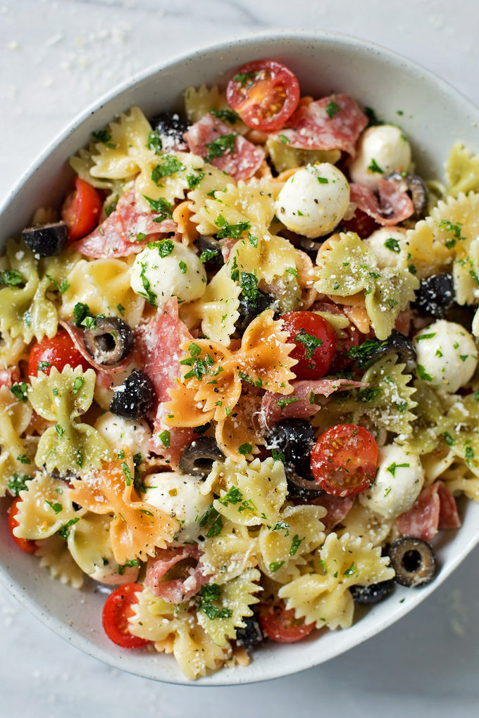 Easy Italian Pasta Salad
 Zesty Italian Pasta Salad Life Made Simple