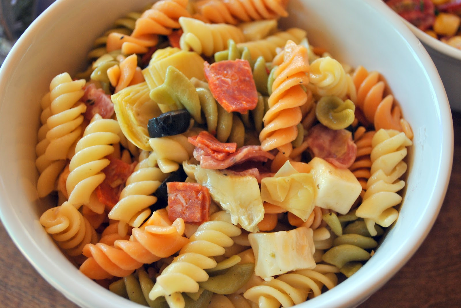 Easy Italian Pasta Salad
 easy italian pasta salad