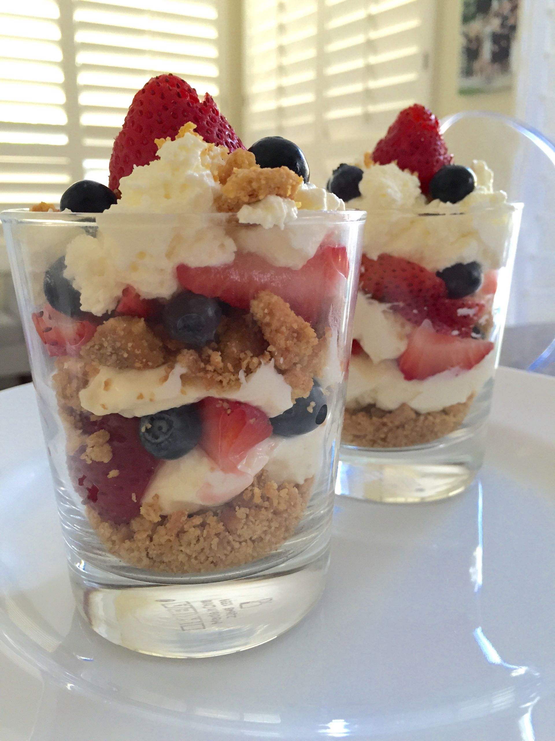 Easy July 4 Desserts
 4th of July Dessert Recipe No Bake Mini Cheesecake