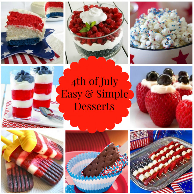 Easy July 4Th Desserts
 Easy and Simple 4th of July Desserts Stylish Life for Moms