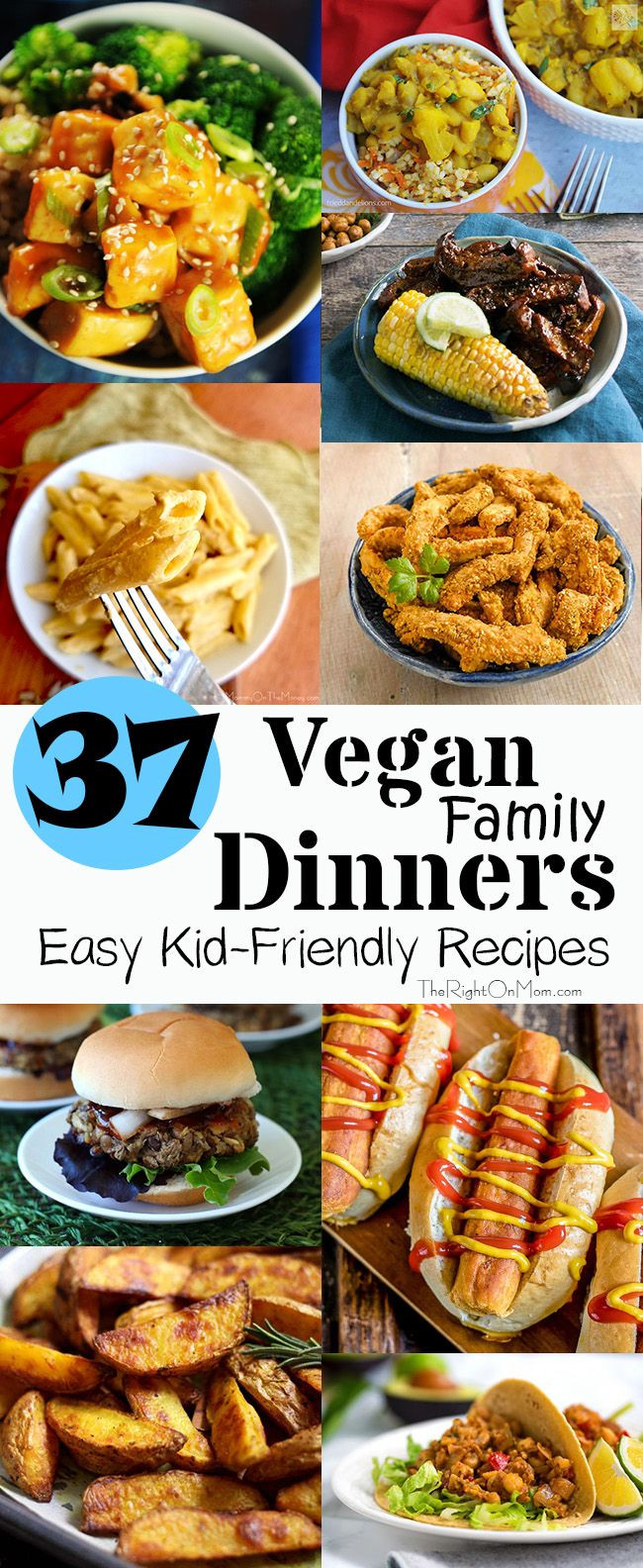 Easy Kid Friendly Vegetarian Recipes
 37 Vegan Family Dinners Easy Kid Friendly Recipes