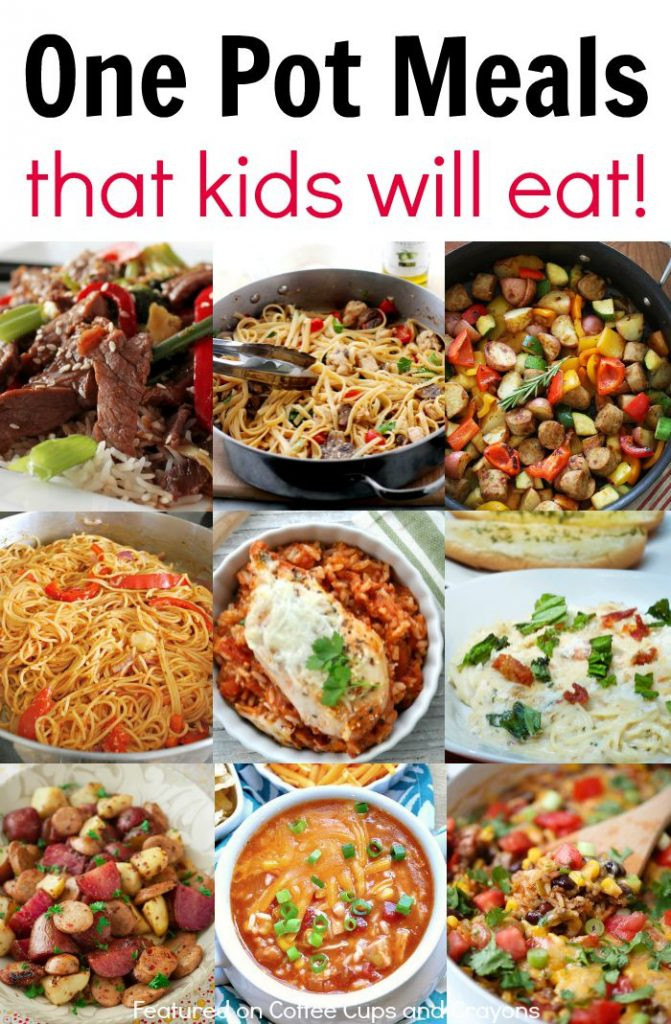 Easy Kids Dinner Recipes
 Kid Friendly e Pot Meals