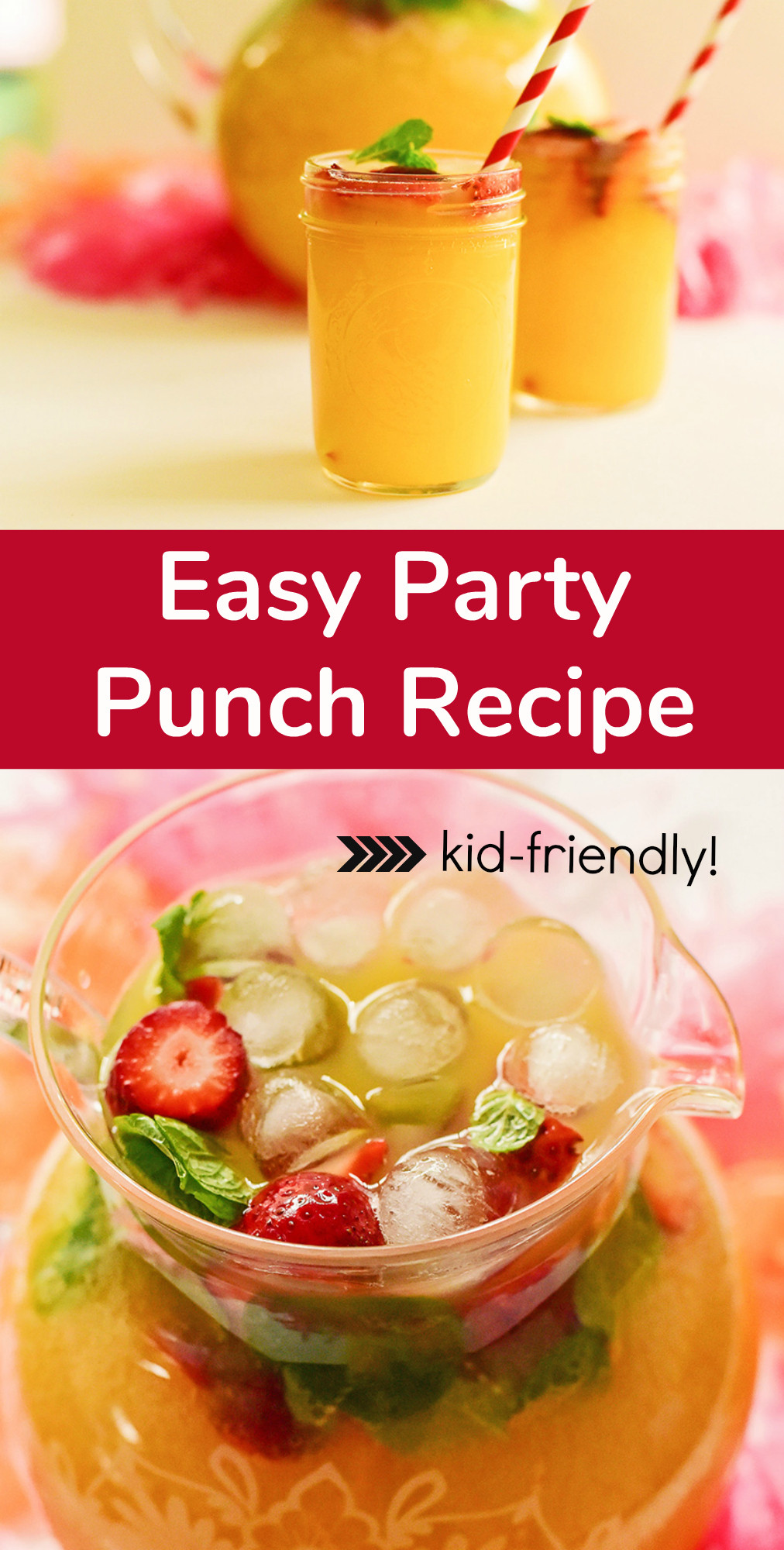 Easy Kids Punch Recipes
 Easy Party Punch Recipe Kid Friendly