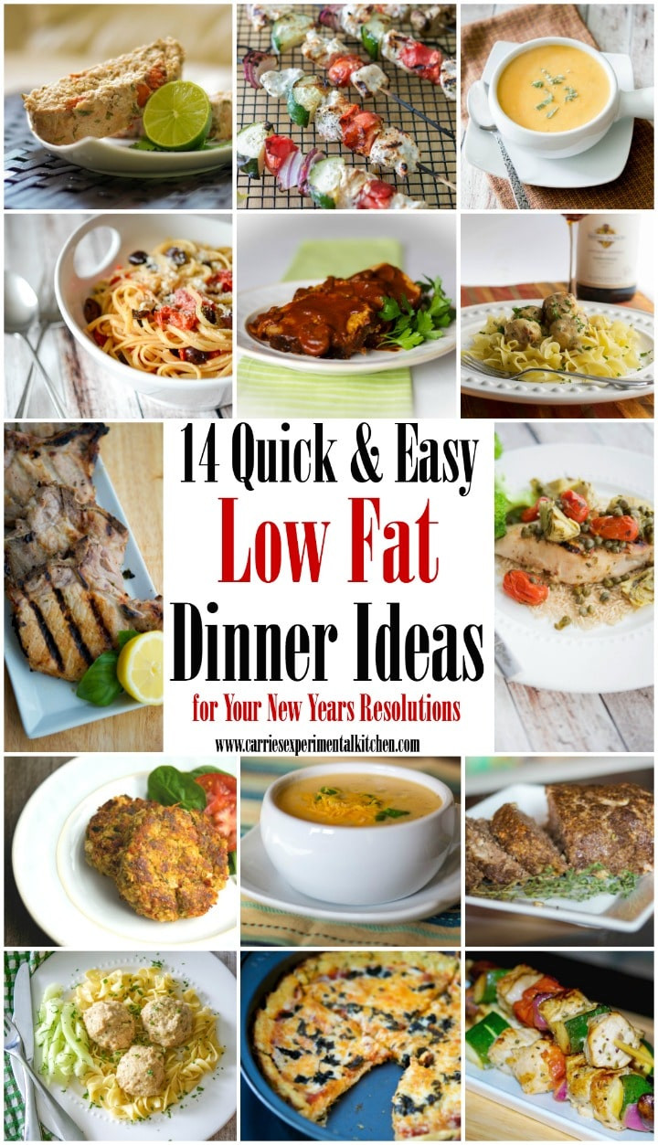 Easy Low Cholesterol Recipes For Dinner
 14 Quick & Easy Low Fat Dinner Ideas