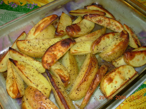 Easy Low Cholesterol Recipes
 Easy Low Fat Oven Roasted Peppered Potato Wedges Recipe