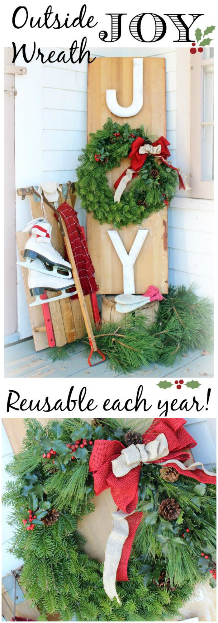 Easy Outdoor Christmas Decorations
 21 Cheap DIY Outdoor Christmas Decorations • DIY Home Decor