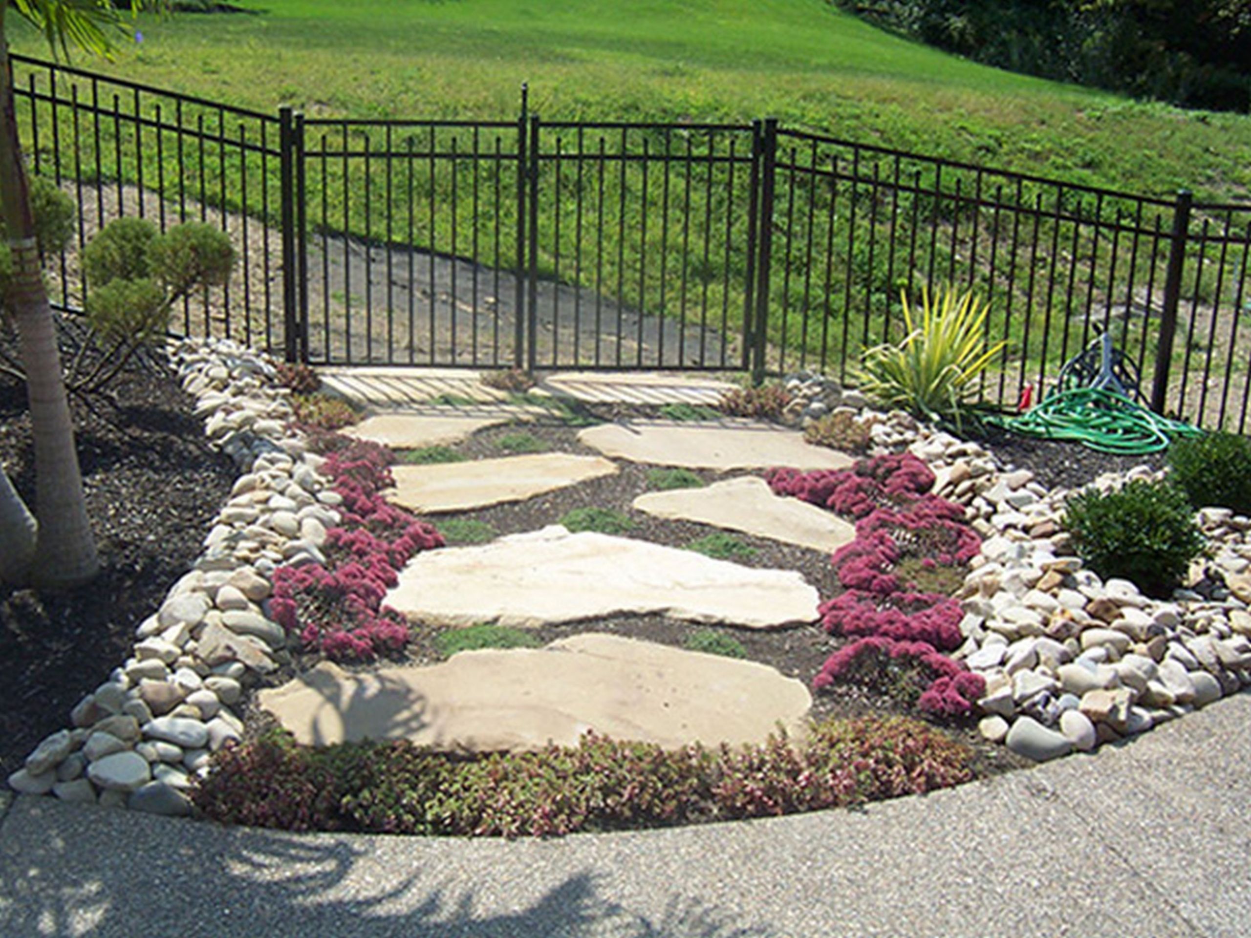 Easy Outdoor Landscape
 Landscaping Natural Outdoor Design With Rock Landscaping