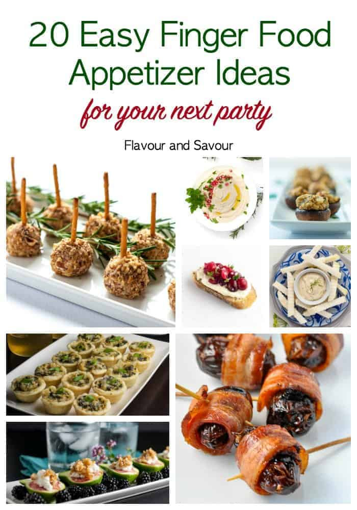 Easy Party Food Ideas Finger Food
 20 Easy Finger Food Appetizers Flavour and Savour