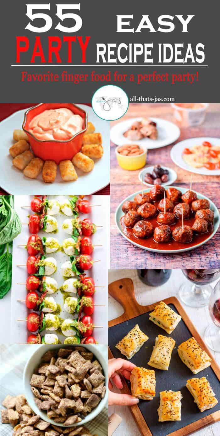 Easy Party Food Ideas Finger Food
 55 Easy Party Food Recipe Ideas to Throw a Perfect Party