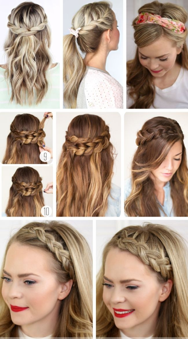 Easy Party Hairstyles For Long Hair
 party hairstyles for long hair using step by step easy