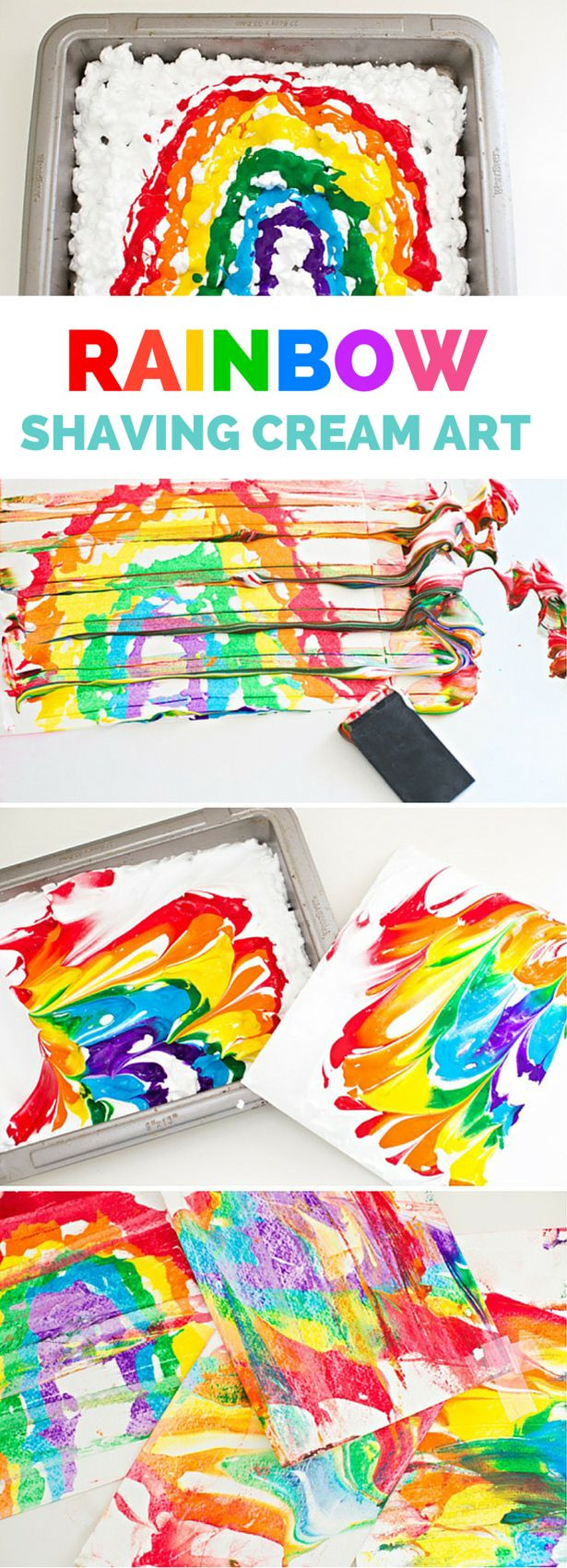 Easy Preschool Art Projects
 220 best Rainbow Projects for Kids images on Pinterest