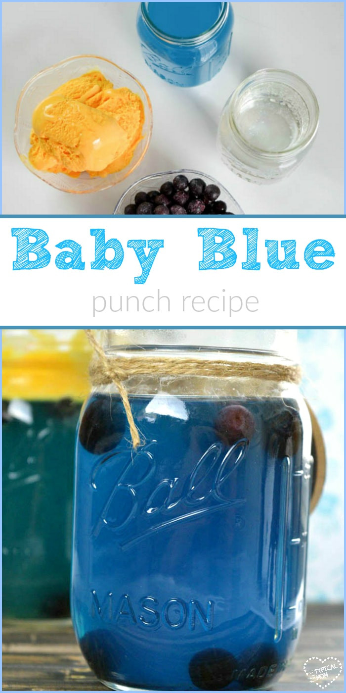 Easy Punch Recipes For Baby Shower
 Baby Blue Hawaiian Punch Recipe · The Typical Mom