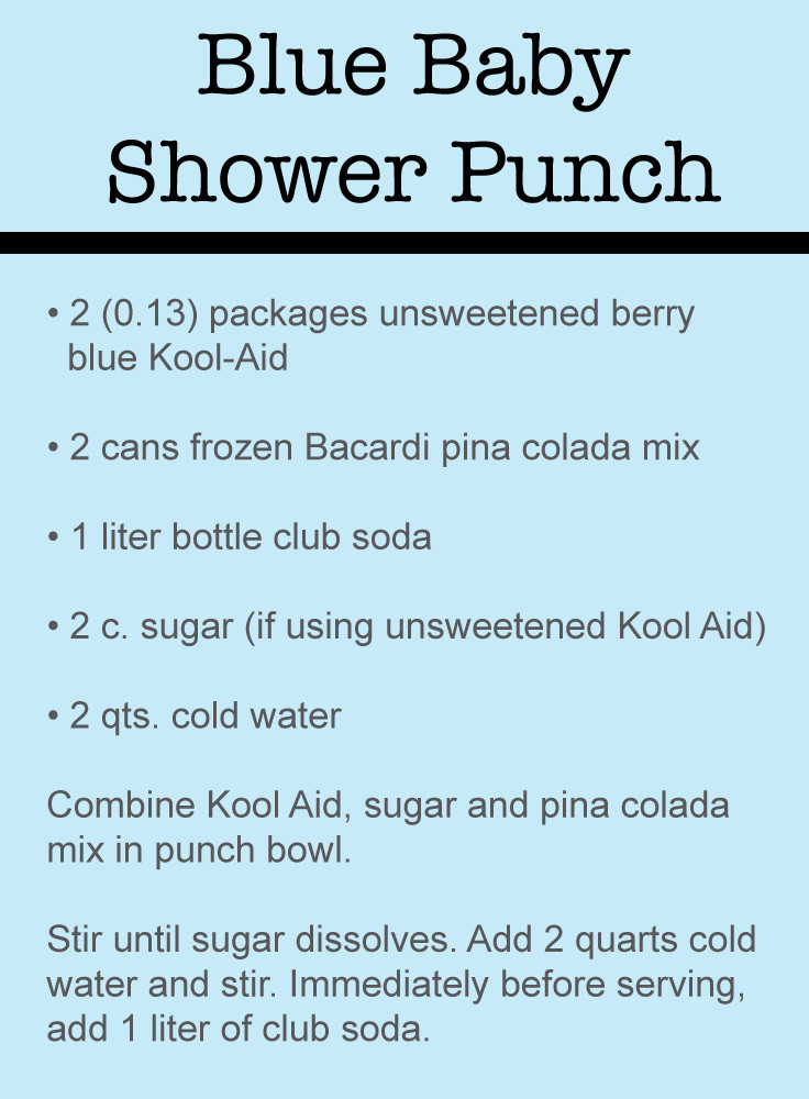 Easy Punch Recipes For Baby Shower
 The Best Baby Shower Punch Recipes