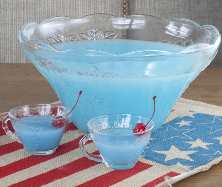 Easy Punch Recipes For Baby Shower
 Blue Piña Colada Party Punch