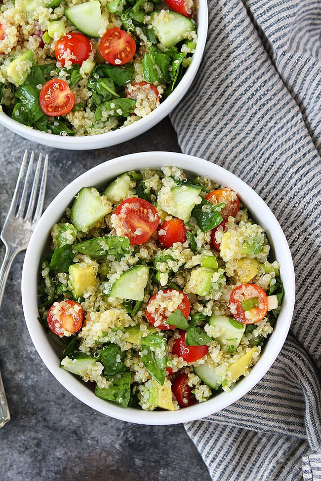 Easy Quinoa Side Dish
 Easy Quinoa Salad Recipe