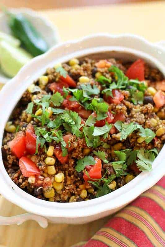 Easy Quinoa Side Dish
 Easy Mexican Quinoa Recipe