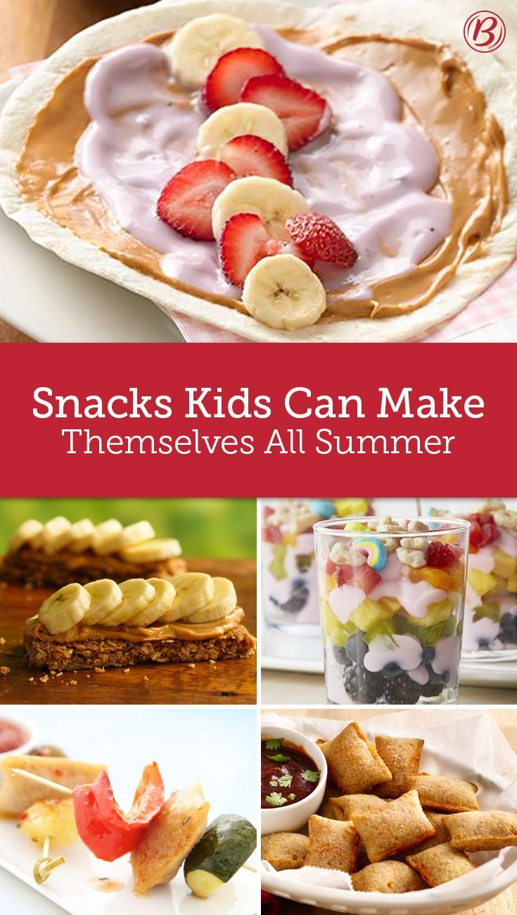 Easy Recipes For Kids To Make By Themselves For A Snack
 7 Super Easy Snacks Kids Can Make Themselves in 2020