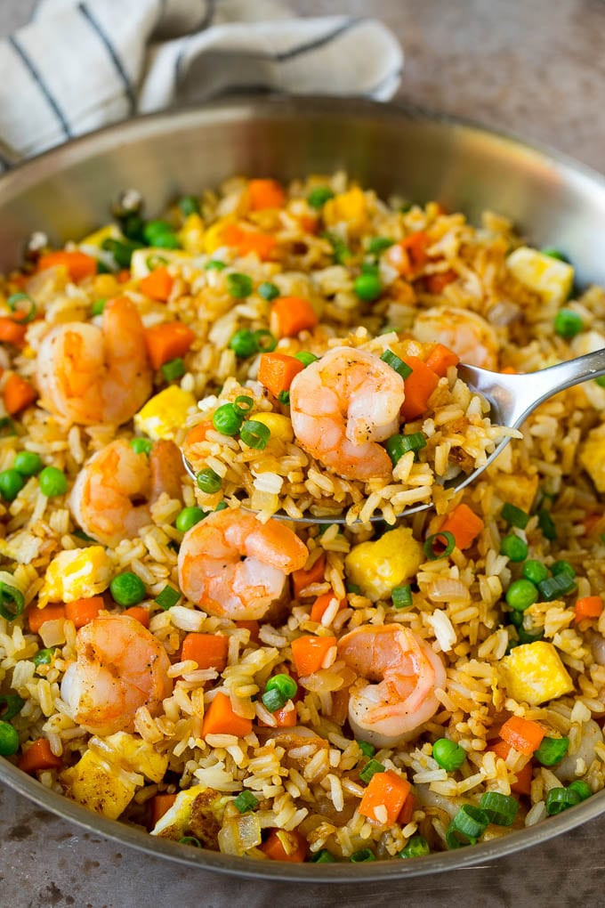 Easy Shrimp Fried Rice Recipe
 Shrimp Fried Rice Dinner at the Zoo