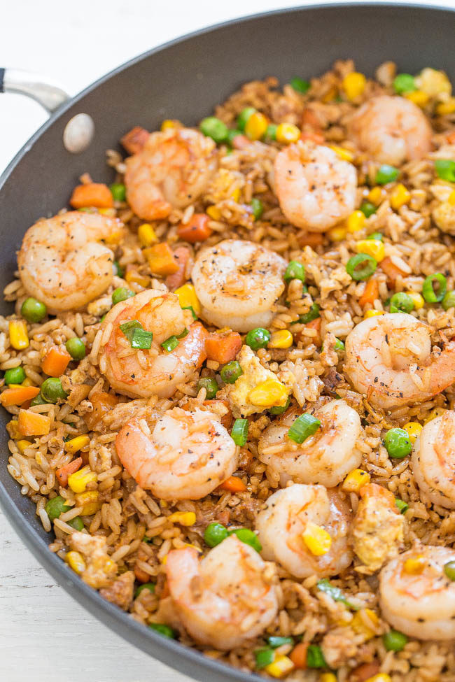 Easy Shrimp Fried Rice Recipe
 Easy Better Than Takeout Shrimp Fried Rice Averie Cooks