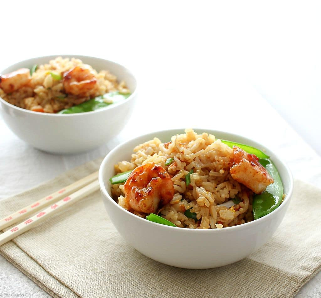 Easy Shrimp Fried Rice Recipe
 Easy 20 Minute Shrimp Fried Rice The Chunky Chef