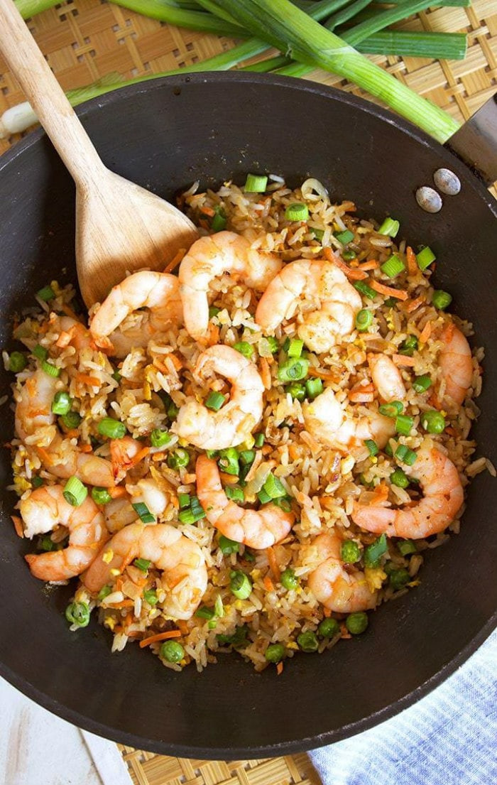 Easy Shrimp Fried Rice Recipe
 Easy Shrimp Fried Rice Recipe Recipe Girl