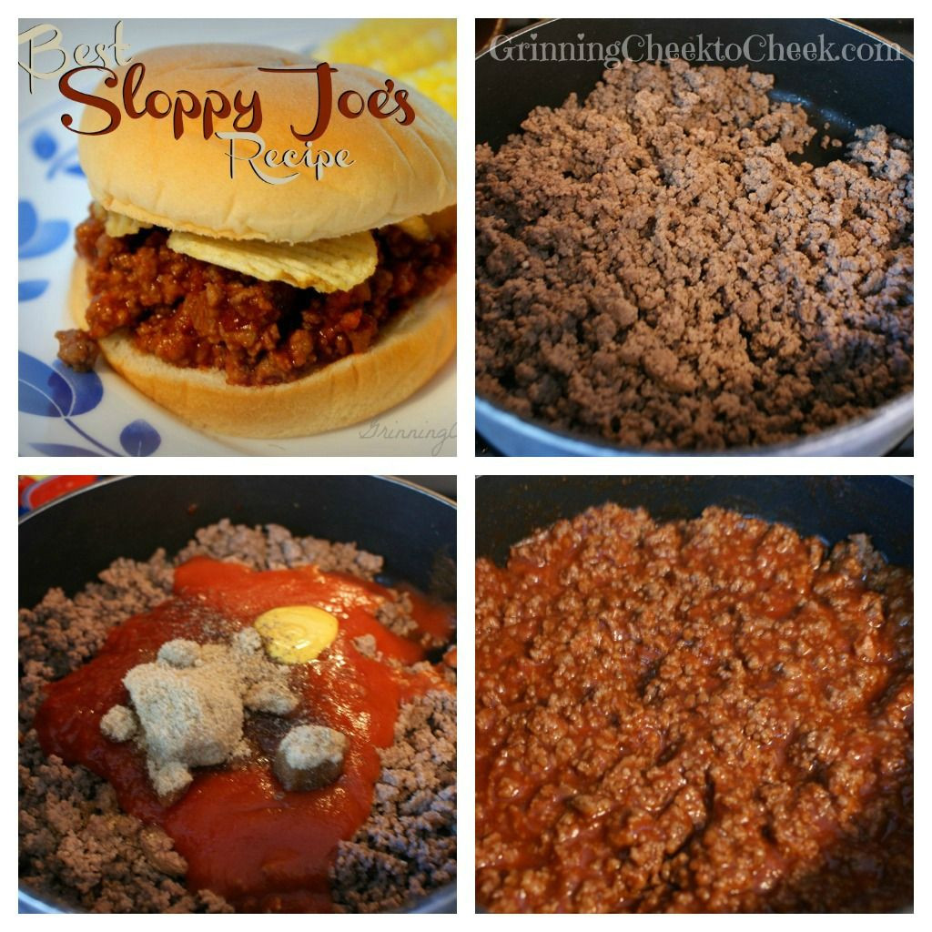 Easy Sloppy Joe Recipe Tomato Sauce
 Best Sloppy Joe Recipe EVER I improvised but it was