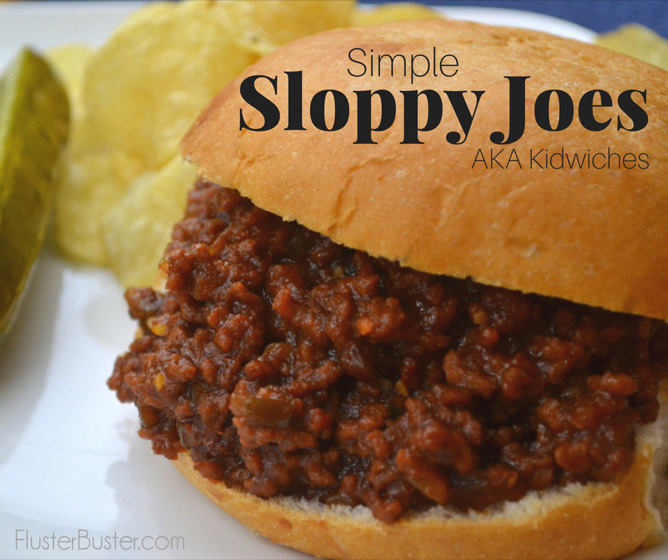 Easy Sloppy Joe Recipe Tomato Sauce
 Simple Sloppy Joes Recipe