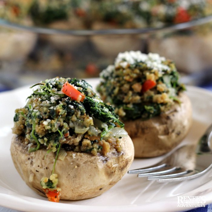 Easy Stuffed Mushroom Recipe
 Easy Ve arian Stuffed Mushrooms