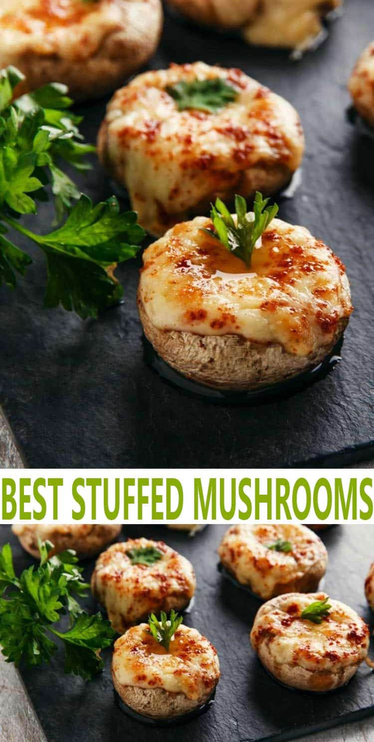 Easy Stuffed Mushroom Recipe
 Stuffed Mushrooms Easy Recipe with Sauteed Mushrooms