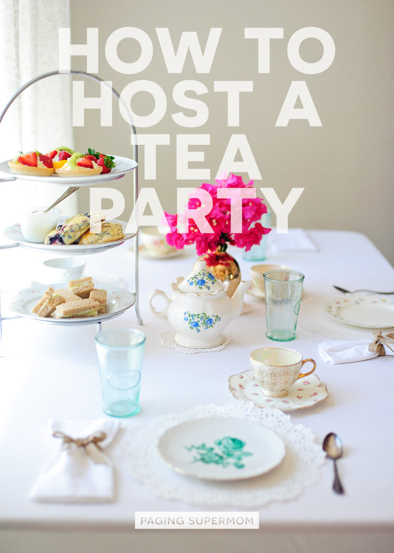 Easy Tea Party Food Ideas
 Tea Party Ideas & Recipes How to Host an Easy & Elegant