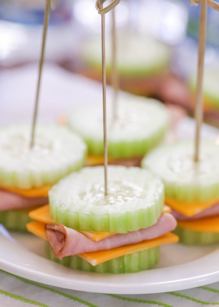 Easy Tea Party Food Ideas
 Cucumber Sandwiches