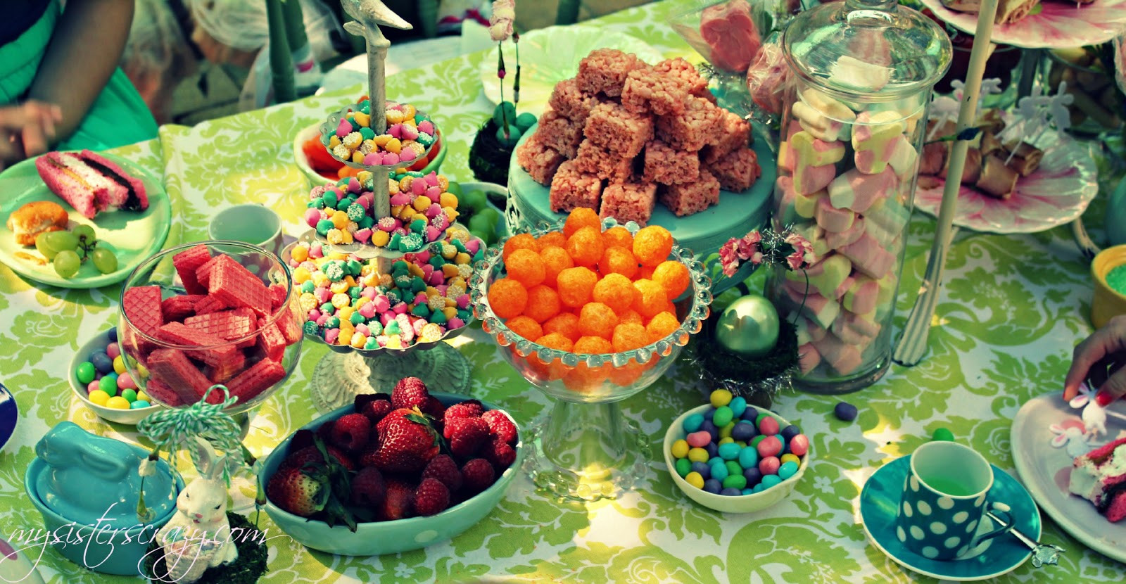 Easy Tea Party Food Ideas
 My Sister s Crazy EASTER BRUNCH AND TEENSY TEA PARTY