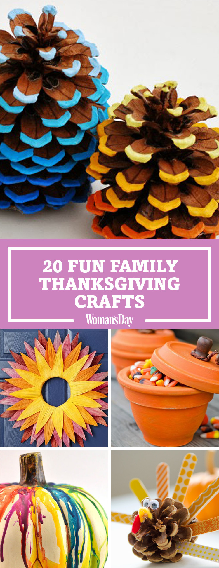 Easy Thanksgiving Crafts For Kids
 29 Fun Thanksgiving Crafts for Kids Easy DIY Ideas to