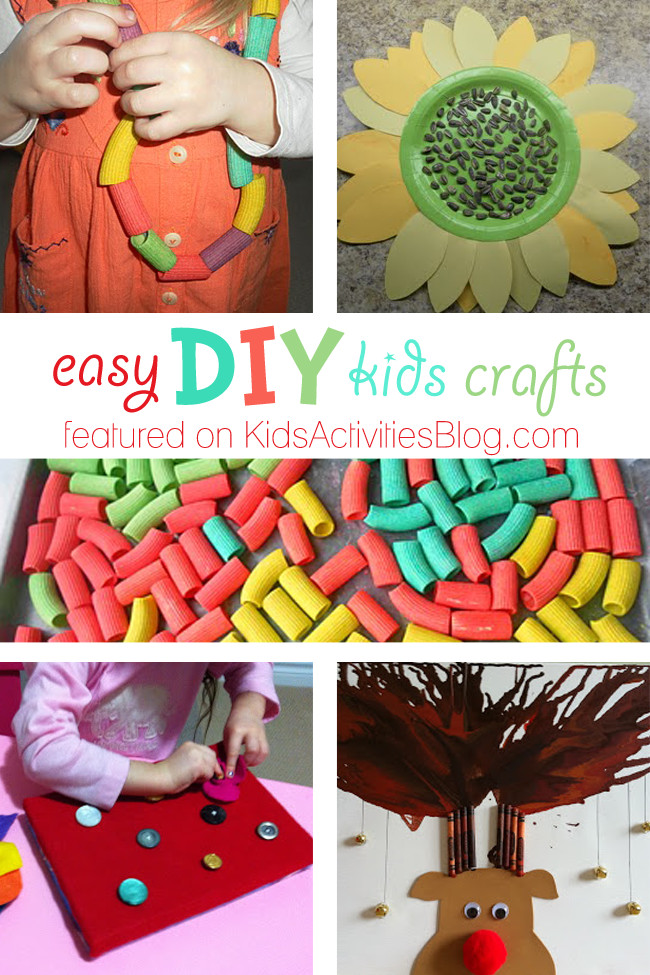 Easy Things For Kids To Make
 5 Easy DIY Kids Crafts Simple Things to Do at Home