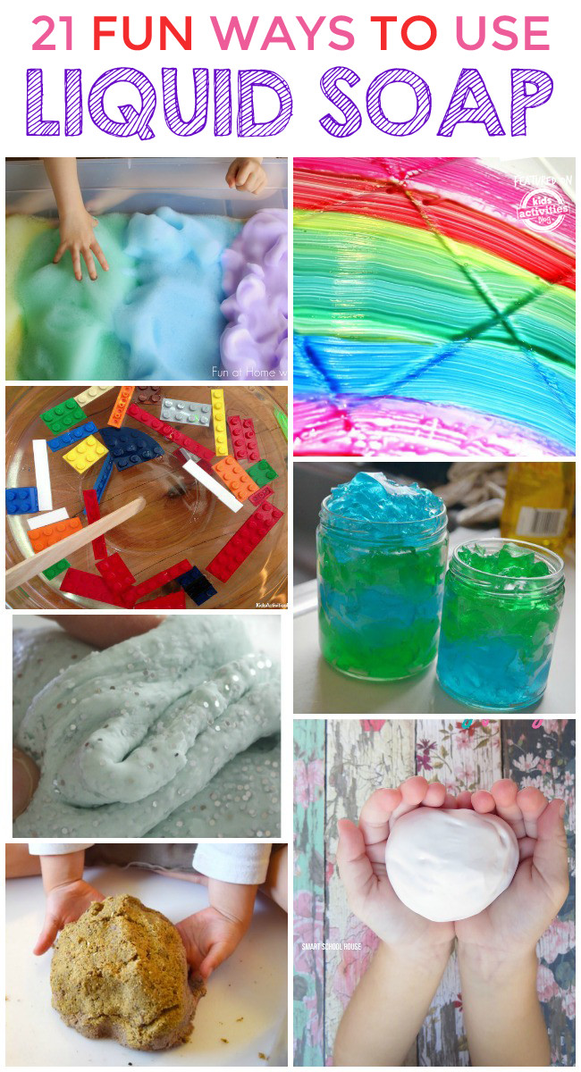 Easy Things For Kids To Make
 21 SUPER COOL THINGS TO MAKE WITH LIQUID SOAP Kids