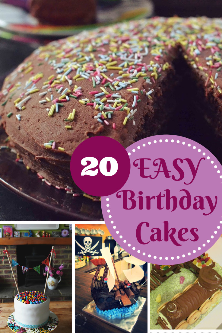 Easy To Make Birthday Cakes
 Easy Birthday Cake Recipes In The Playroom