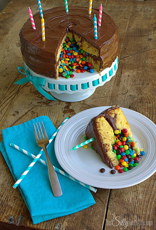 Easy To Make Birthday Cakes
 Surprise Inside Pinata Cake This Silly Girl s Kitchen