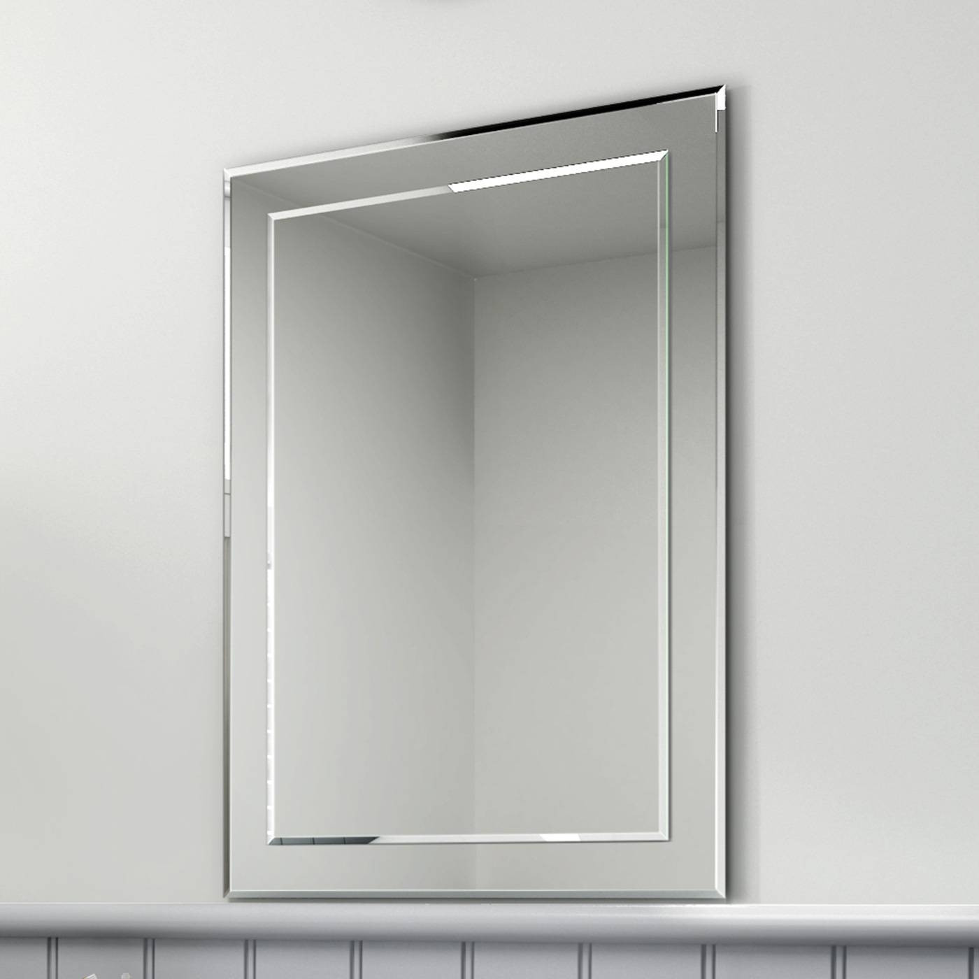 Ebay Bathroom Mirrors
 Top 15 of Bevel Mirrors