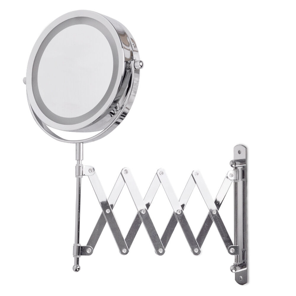 Ebay Bathroom Mirrors
 Extending LED Illuminated Bathroom Make Up Cosmetic