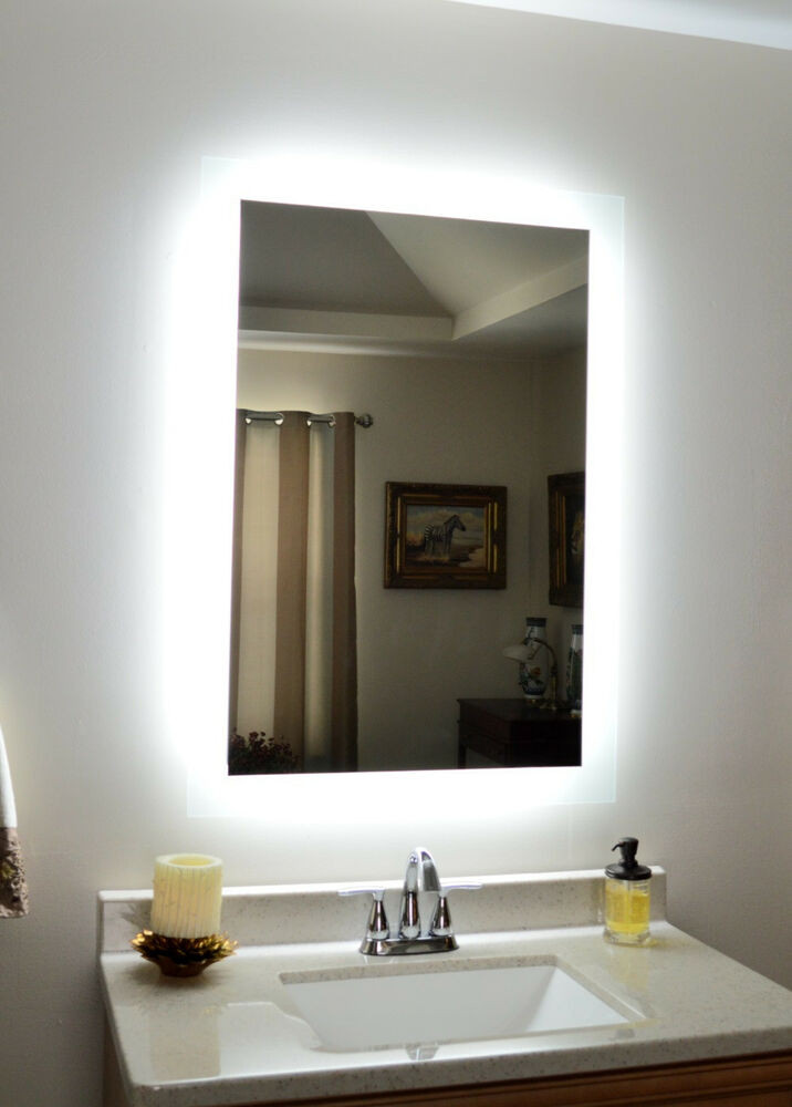 Ebay Bathroom Mirrors
 Lighted Vanity Mirror make up wall mounted LED bath