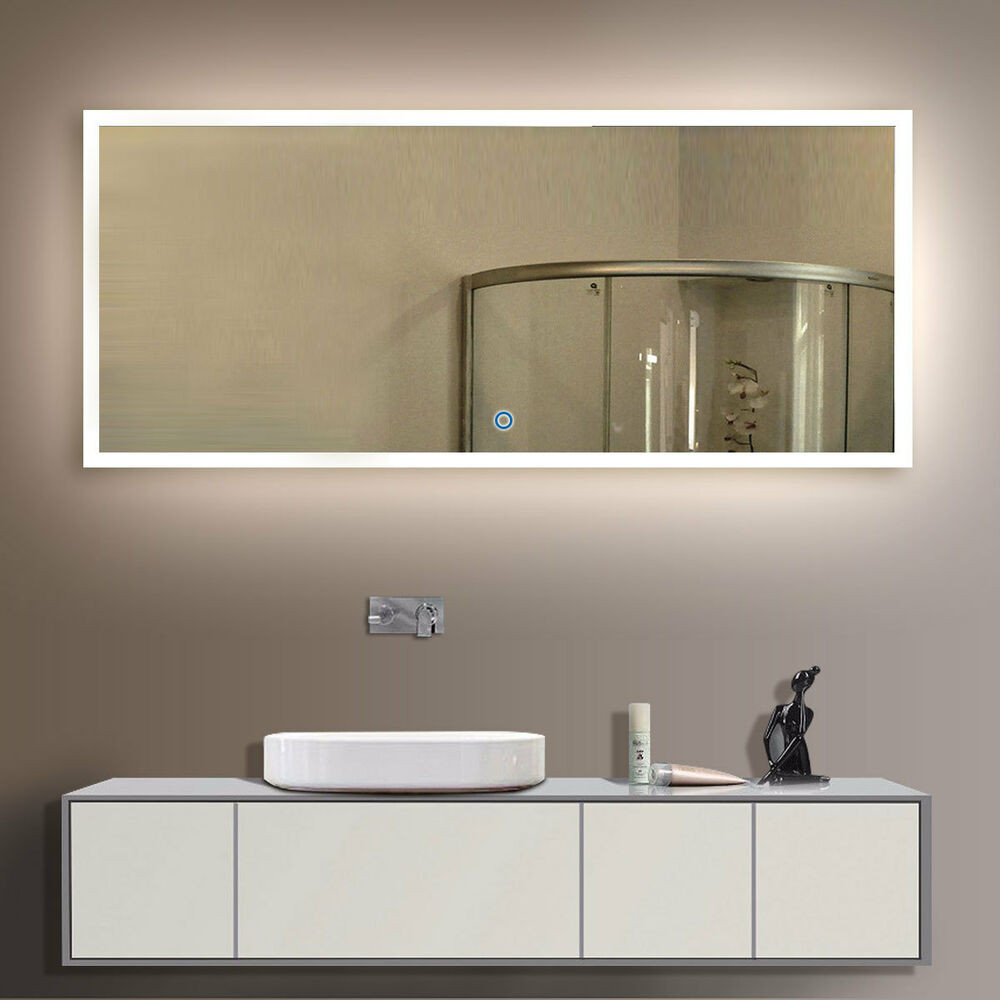 Ebay Bathroom Mirrors
 LED Bathroom Wall Mirror Illuminated Lighted Vanity Mirror