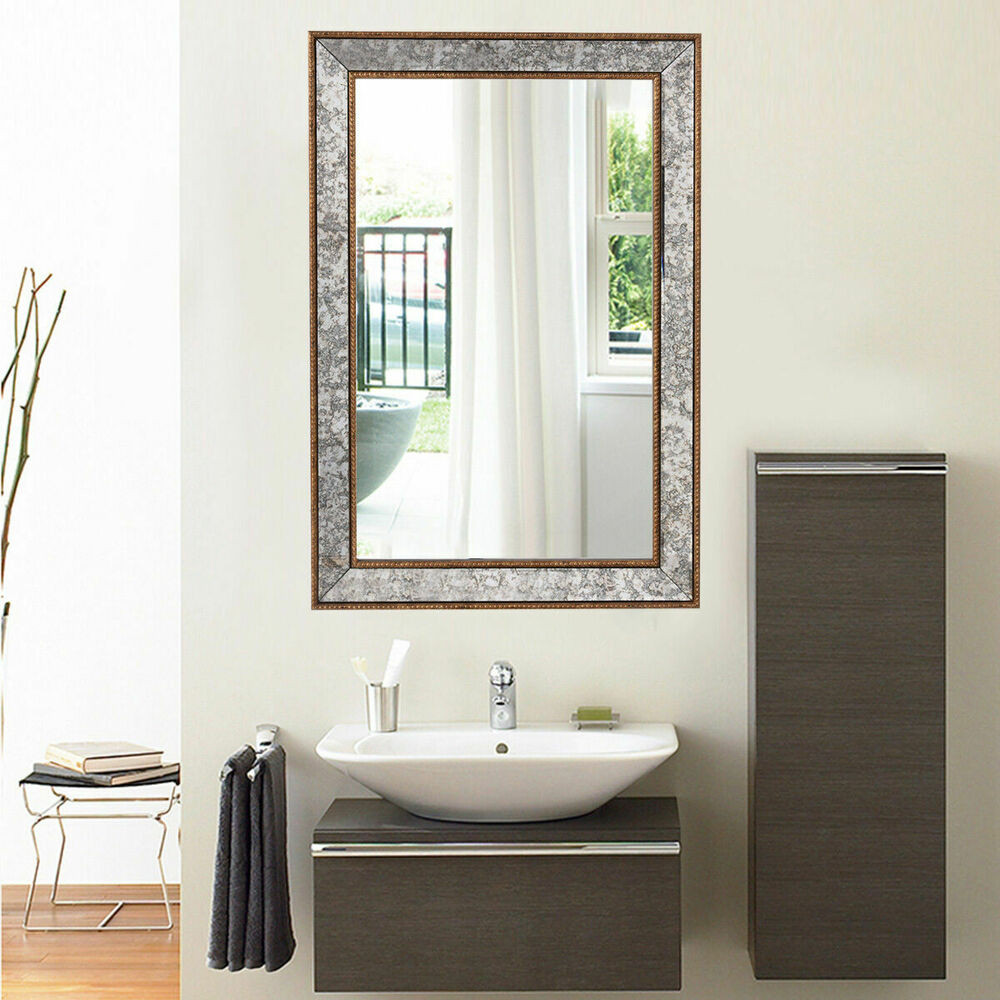 Ebay Bathroom Mirrors
 36" Wall Mirror Beveled Rectangle Vanity Bathroom