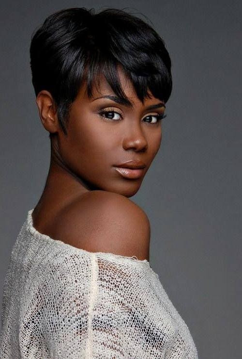 Ebony Short Hairstyles
 20 of Short Hairstyles For African American Women