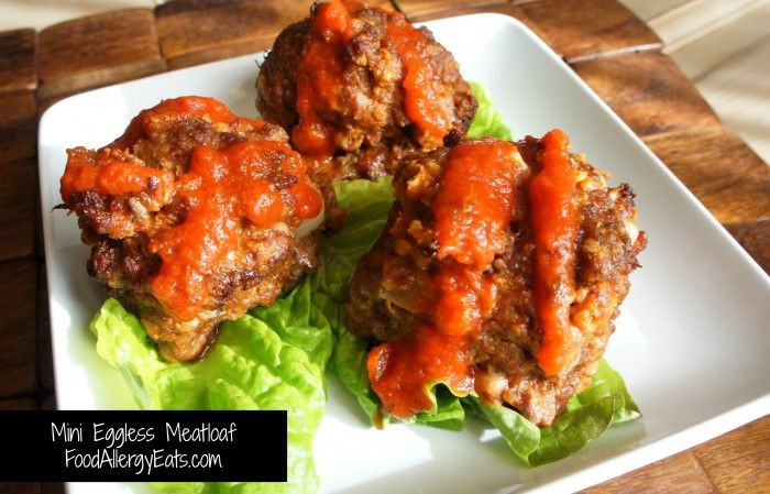 Eggless Meatloaf Recipe
 Mini Eggless Meatloaf Recipe edibles