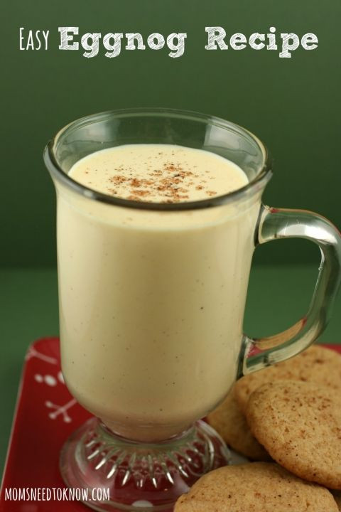 Eggnog Alcoholic Drinks
 Easy Eggnog Recipe