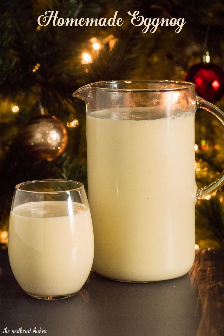 Eggnog Alcoholic Drinks
 Traditional Homemade Eggnog Recipe